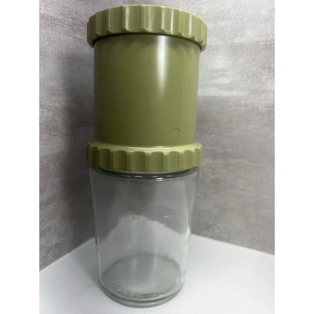 Vintage Avacado Green Acme Table Cheese Grater 8